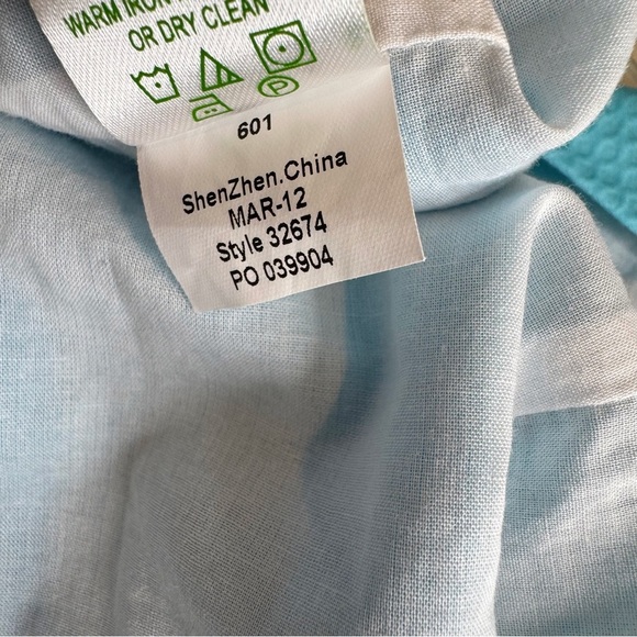 Lilly Pulitzer Embroidered Kirby Dress Sleeveless Zipper Front Shift Size 2 - Picture 6 of 12